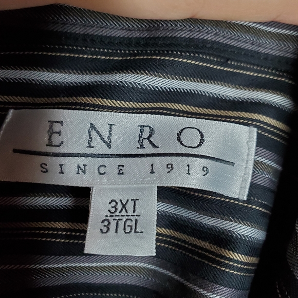 Enro Men's 3XL Dress Shirt - Picture 6 of 7